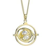 Harry Potter retourneur de temps en plaqué or Collier avec cristaux Swarovski G