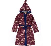 Harry Potter - Robe de chambre pour enfants NS6596 (170) (Bleu marine/rouge vin/or)