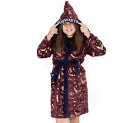 Harry Potter Robe de chambre pour enfants Robe rouge ou bleue Pajama Robe 5-6 ans