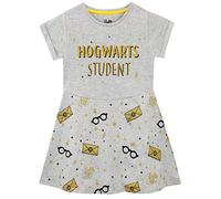 Harry Potter - Robe - Hogwarts - Fille - Gris - 5-6 Ans