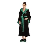 Harry Potter - Robe - Slytherin Ladies Black Fleece with Hood /Merch