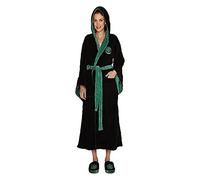 Harry Potter - Robe - Slytherin Ladies Black Fleece with Hood /Merch