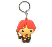 Harry Potter Ron Chibi Figurine en Vinyle Porte-clés, Rouge Rouge