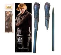 Harry Potter Ron Weasley Baguette Pend Et Marque-page Noble Collection