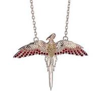 Harry Potter Rose argent sterling plaqué or Fawkes Collier avec cristaux Swarovski Argent G