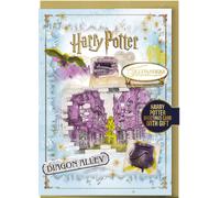 Harry Potter - Ruelle de l'Angle - Carte de voeux, conception de Noël - Carton TA12961 (Taille unique) (Coloré)