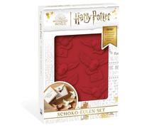 Harry Potter: Schoko-Eulen-Set: Set enthält: Silikonform mit 8 geprägten Eulen-Formen, 8 folierte Geschenkschachteln für die Eulen, Buch mit Anleitung (12 Seiten)