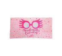 Groovy Serviette de Bain, Serviette de Plage Harry Potter Luna Lovegood 92580 150 x 75 cm Rose