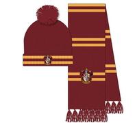 Harry Potter - Set Bonnet Pompon + Echarpe - Gryffondor - Enfants