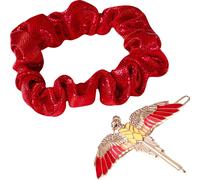 Harry Potter - Set d'accessoires pour cheveux TA8950 (taille unique) (Rouge/Or)
