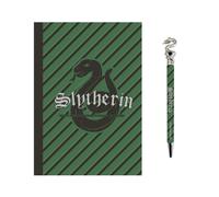 Harry Potter - Set Papeterie Serpentard - Bloc-Notes + Stylo - 2 Pc
