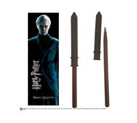 Harry Potter: Draco Malfoy Wand Pen and Bookmark - The Noble Collection
