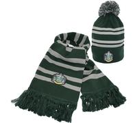 Harry Potter Slytherin Set écharpe & bonnet pompon