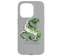 Harry Potter Slytherin Watercolor Coque pour iPhone 15 Pro