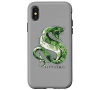 Harry Potter Slytherin Watercolor Coque pour iPhone X/XS
