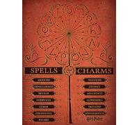 Harry Potter (Spells & Charms 60 x 80 cm Toile Imprimée