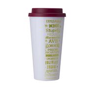 Harry Potter Spells Tasse de voyage réutilisable en plastique avec couvercle à siroter 445 ml