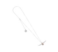 Harry Potter - Sterling Silver Golden Snitch Charm Necklace