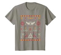 Harry Potter Stitched Theme T-Shirt, Enfant, Ardoise, 3 Ans