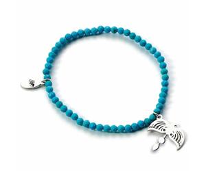 Harry Potter Stone Bracelet With Sterling Silver Charm Diadem