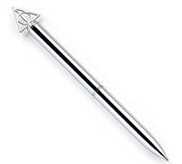 The Carat Shop – Stylo à bille Harry Potter – 3D en métal avec pendentif Reliques de la mort