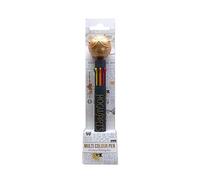 Harry Potter Stylo à Bille, Stylo à Bille Multicolore avec Un trésor en Or