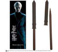 Harry Potter: Draco Malfoy Wand Pen and Bookmark - The Noble Collection
