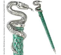 The Noble Collection Stylo Serpentard plaqué argent
