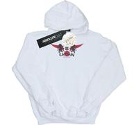 Harry Potter - Sweat à capuche "Gryffondor" pour filles BI8243 (152-158) (Blanc)