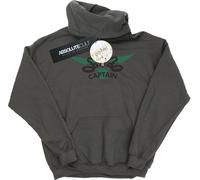 Harry Potter - Sweat à capuche "Serpentard" pour filles BI8244 (116) (Charbon de bois)