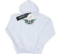 Harry Potter - Sweat à capuche "Serpentard" pour filles BI8244 (128) (Blanc)