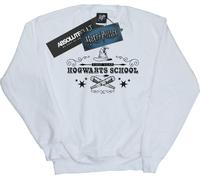Harry Potter - Sweat-shirt fille "Hogwarts First Year" BI20045 (128) (Blanc)