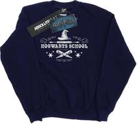Harry Potter - Sweat-shirt fille "Hogwarts First Year" BI20045 (152-158) (Bleu marine)