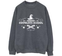 Harry Potter - Sweat-shirt fille "Hogwarts First Year" BI20045 (152-158) (Gris foncé)