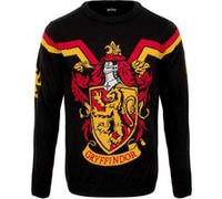 Harry Potter Sweat-shirt Gryffindor Crest Noël Homme Noir - Taille M Noir G
