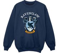 Harry Potter - Sweat-shirt pour filles BI1919 (140-146) (Bleu marine)