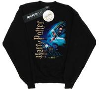 Harry Potter - Sweat-shirt pour filles "Smiles At Hogwarts" BI47646 (116) (Noir)