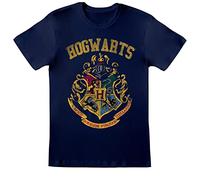 Harry Potter - T-Shirt - Adulte (L) (Bleu Marine)