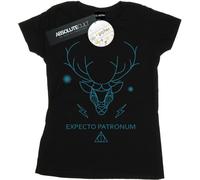 Harry Potter - T-shirt "Expecto Patronum" pour femme BI23826 (M) (Noir)