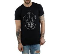 Harry Potter - T-shirt "Expecto Patronum" pour homme BI800 (M) (Noir)