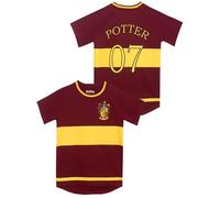 Harry Potter - T-Shirt - Gryffindor Quidditch - Garçon - Bordeaux - 6 a 7 Ans