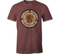 Harry Potter - T-Shirt Gryffindor Round Courage Bravery ... (L)