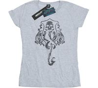 Harry Potter - T-shirt Logo pour femme BI747 (M) (Gris)