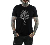 Harry Potter - T-shirt Logo pour homme BI978 (M) (Noir)