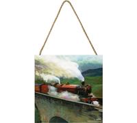 Harry Potter - Tableau noir, bois, "Poudlard Express" PM7644 (taille unique) (Coloré)