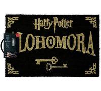 Harry Potter - Tapis de porte "Alohomora" BS2355 (60 cm x 40 cm) (Noir/Marron)