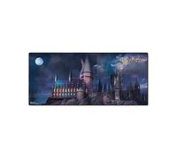 Harry Potter Tapis de souris XXL Poudlard la nuit | Sous-main de jeu officiel 80 × 36 cm | Dessous antidérapant & surface lisse - Design château de Poudlard