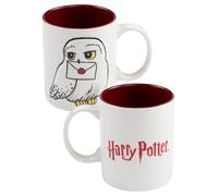 Harry Potter tasse 3D - Hedwig, mug café en céramique blanc/rouge 320 ml