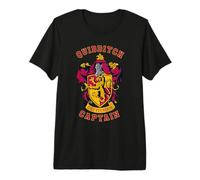 Harry Potter Team Captain Gryffindor T-Shirt Haut de Gamme