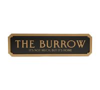Widdop and Co Plaque de rue Harry Potter Alumni en métal noir The Terrier